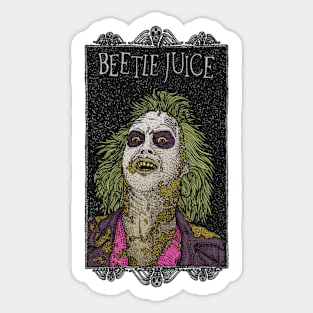 BEETLE JUICE Sticker